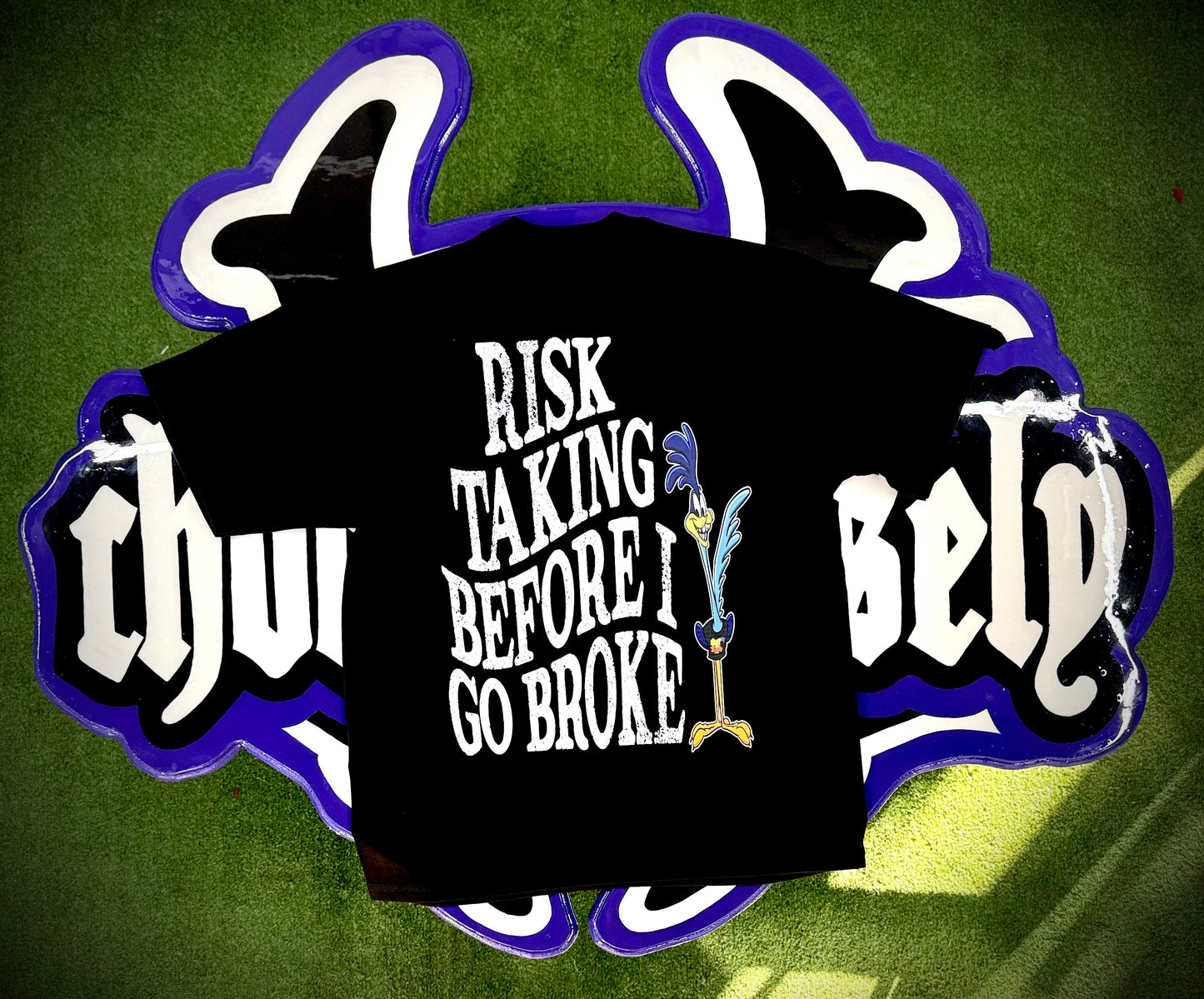 Risk Taking Before I Go Broke Shirt (Black)