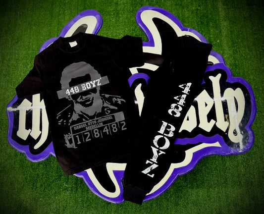 448 Boyz Escobar Mugshot Shirt (Black)